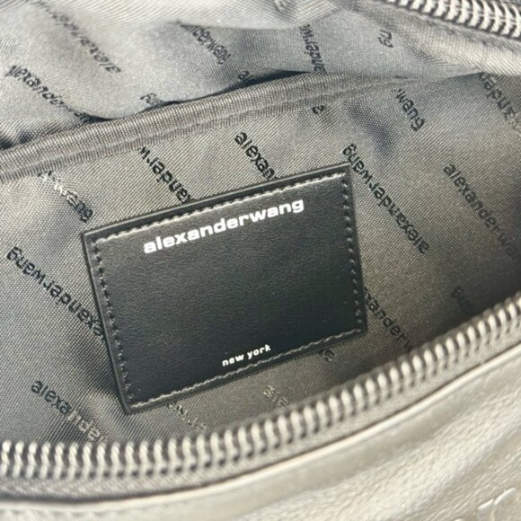 🆕 ALEXANDER WANG 🧿 NWT NIB Primal Leather Fannypack Belt Bag - AUTHENTICATED - Picture 8 of 15